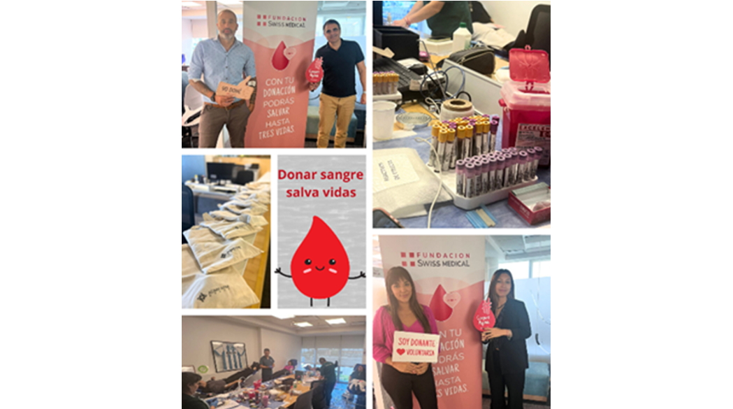 Donación anual de sangre